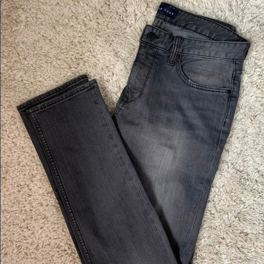 Five Four Sampson Grey Straight Leg Jeans 33